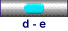 d - e